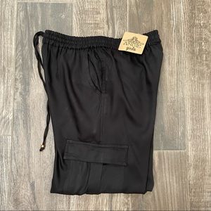 NWT Angie Girls Tie Waist Jogger Pants, Size Large